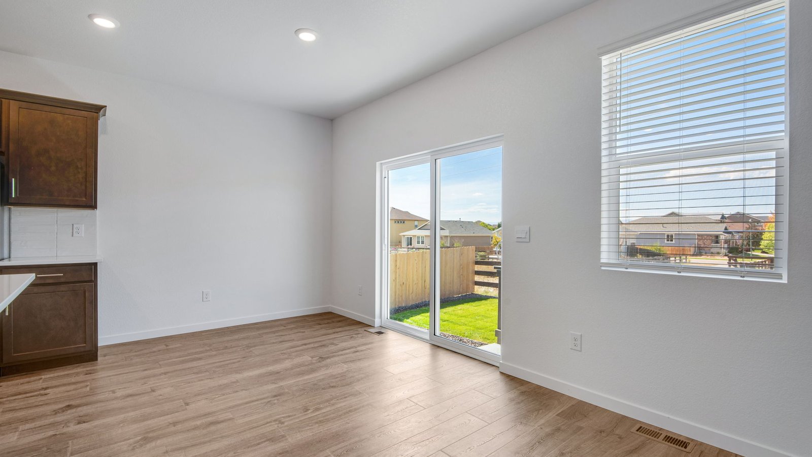 dining area in new home