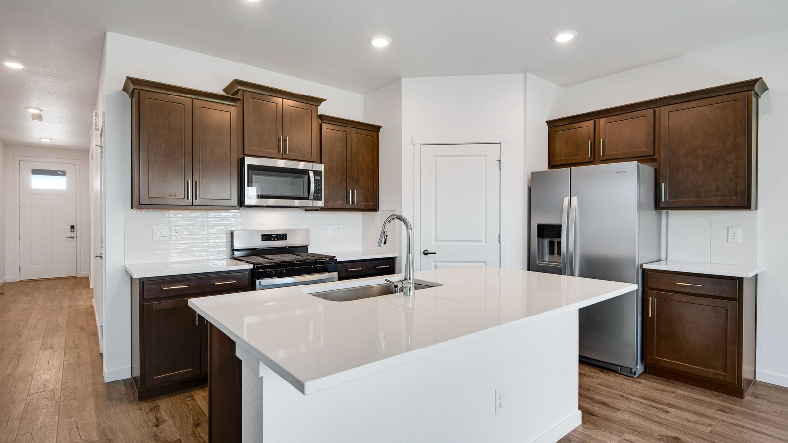kitchen in new construction homr