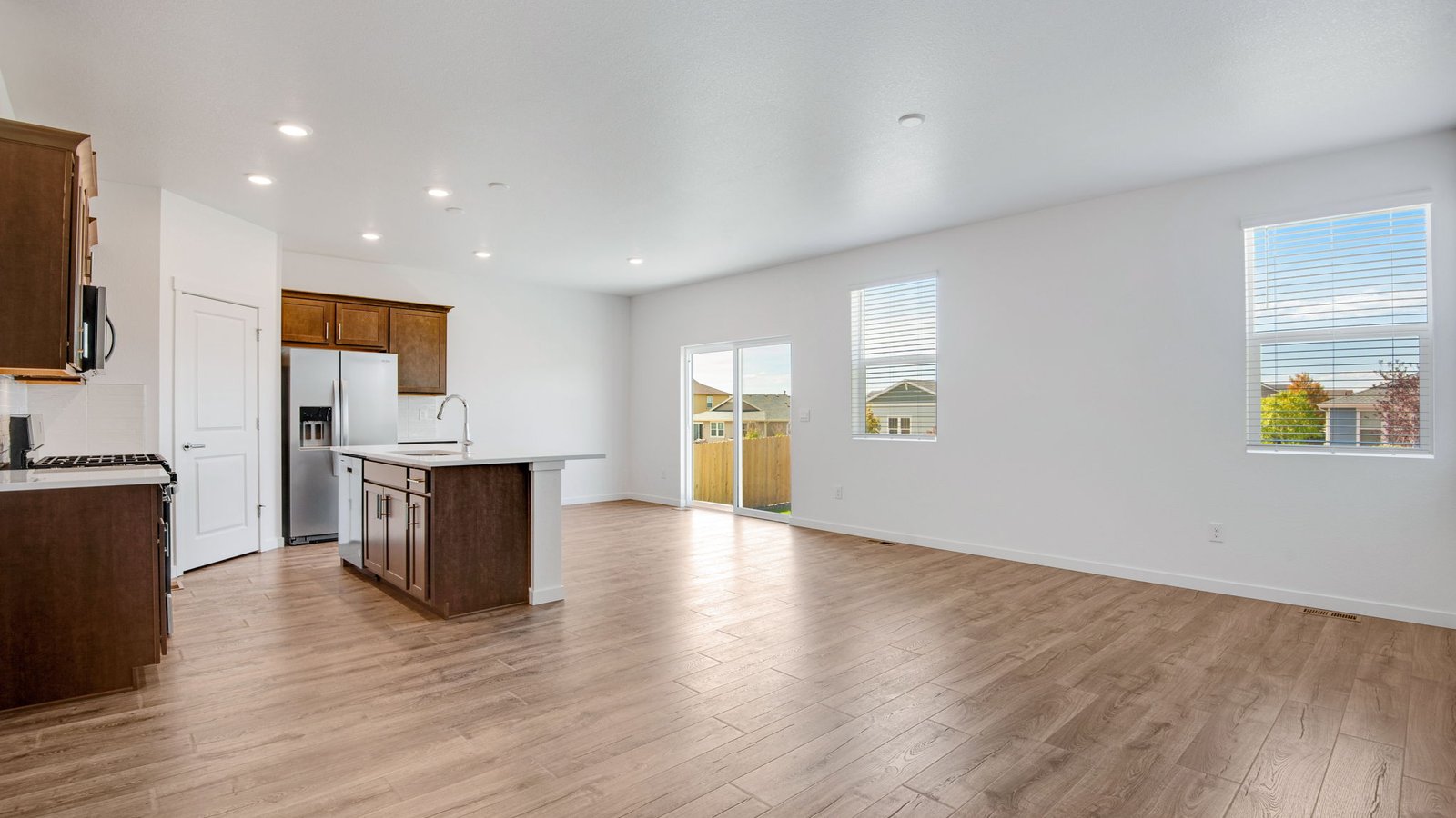 open concept living area