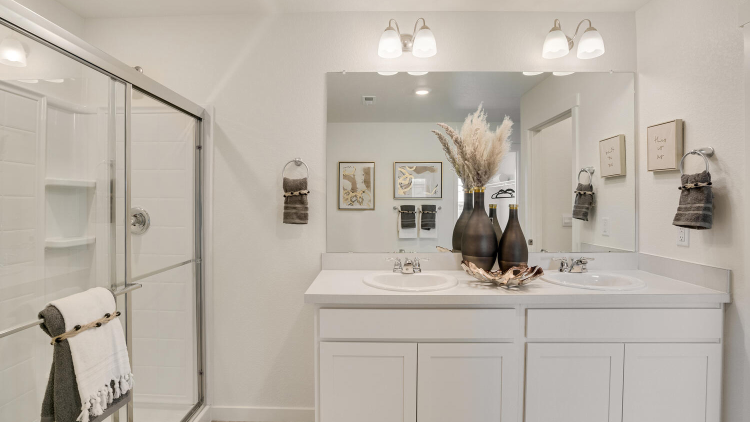 Ensuite bathroom in the Elder floor plan featuring modern finishes and functional design.