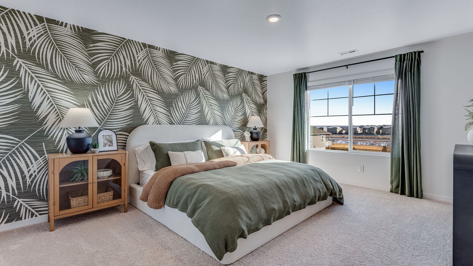 primary bedroom in elder floor plan by D.R. HOrton