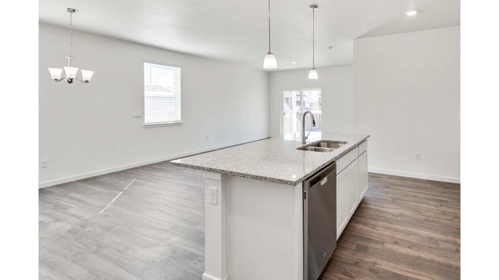 kitchen and dining