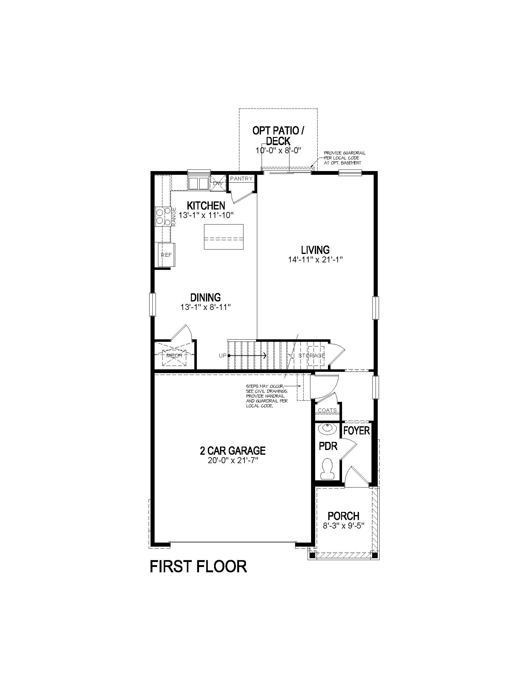 Elder floor plan 1st floor