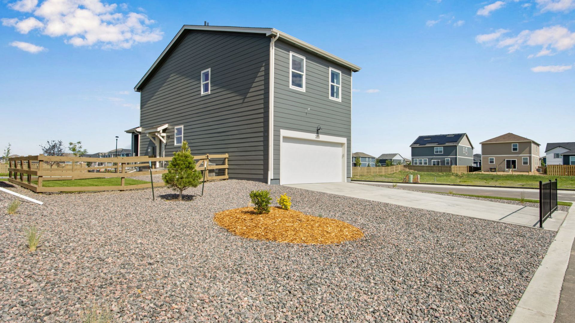 Exterior of D.R. Horton home