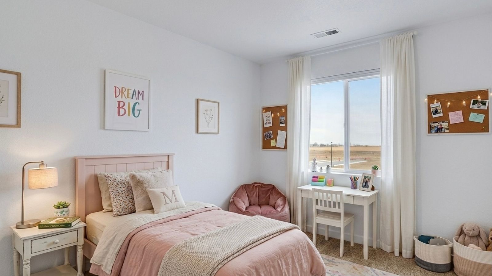 three bedroom new home