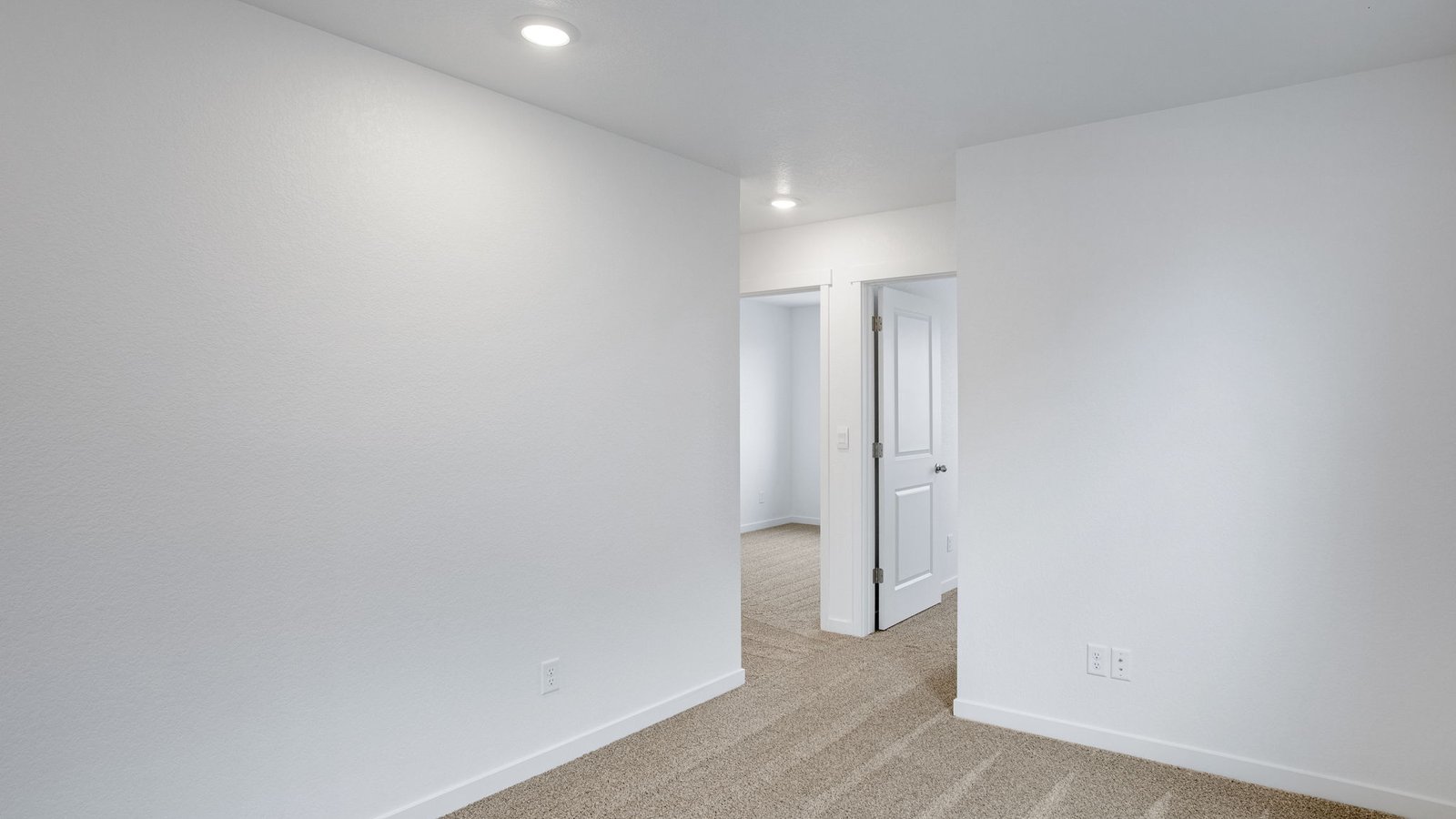 new home with loft on second floor