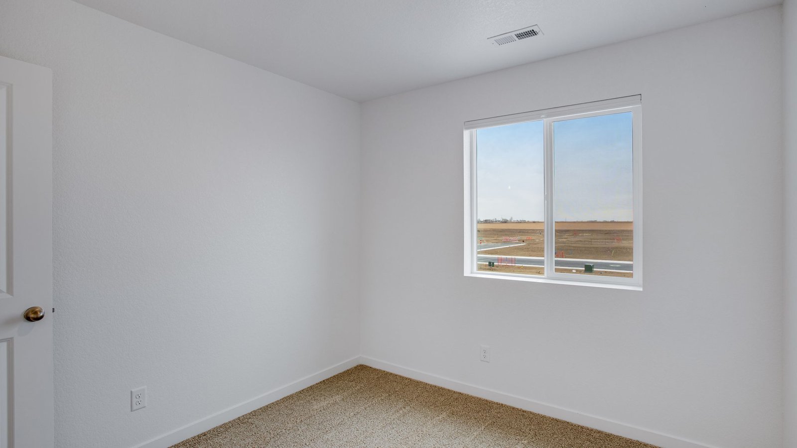 new home with three bedrooms