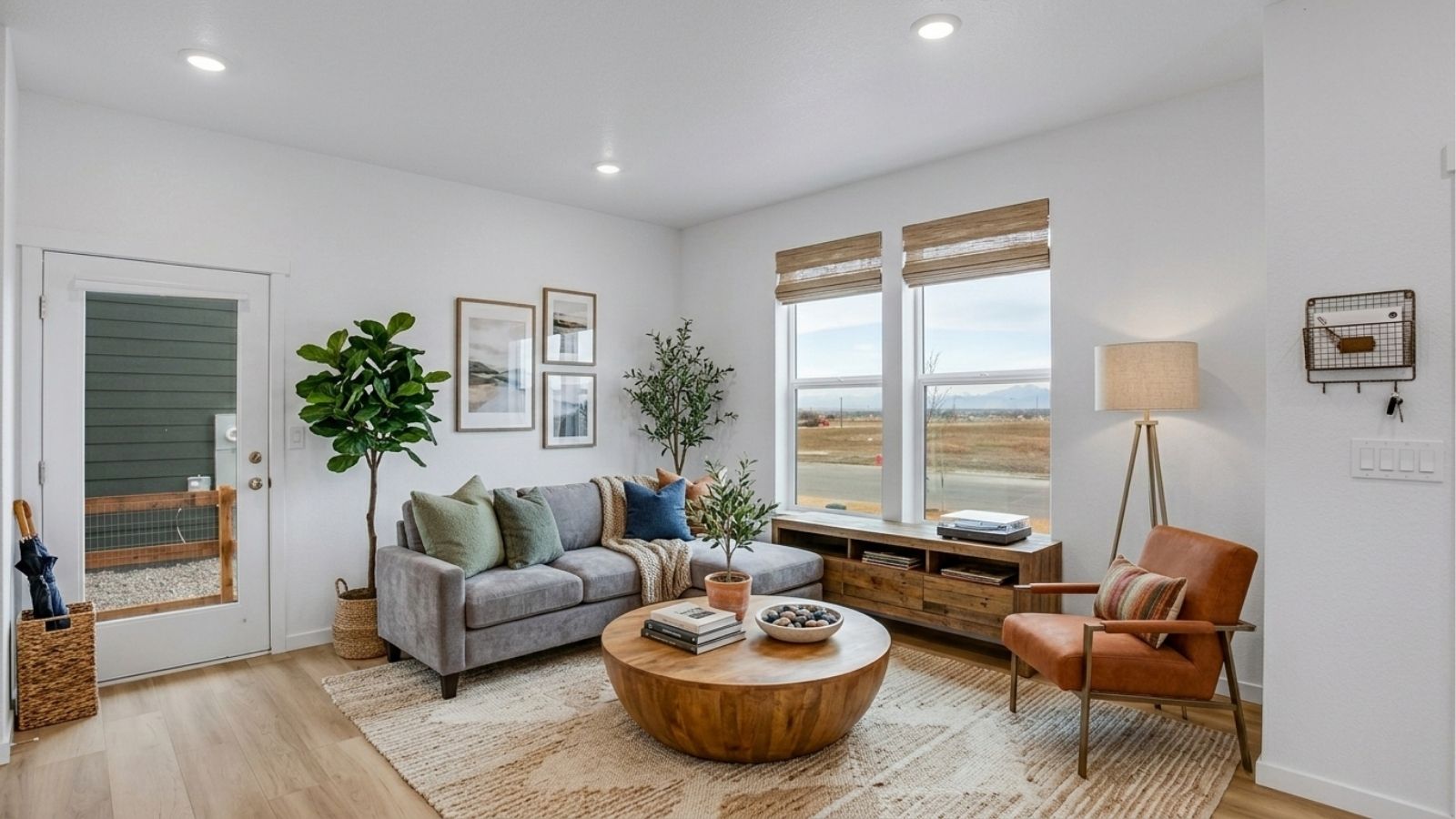 living area in new home severance colorado