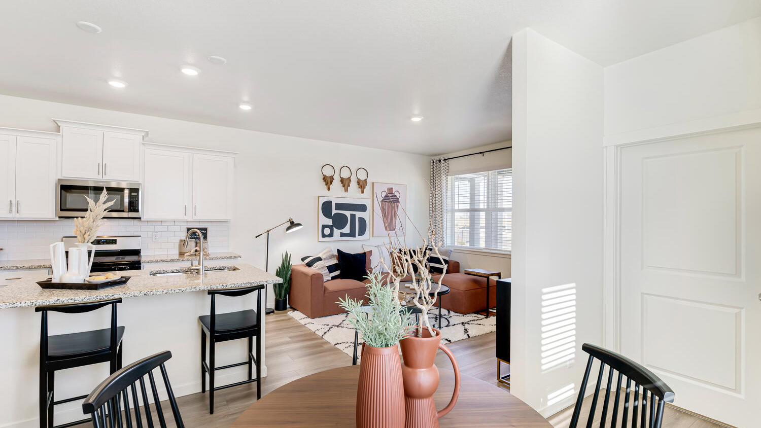 Bright living area designed for relaxing, entertaining, and everyday gatherings.