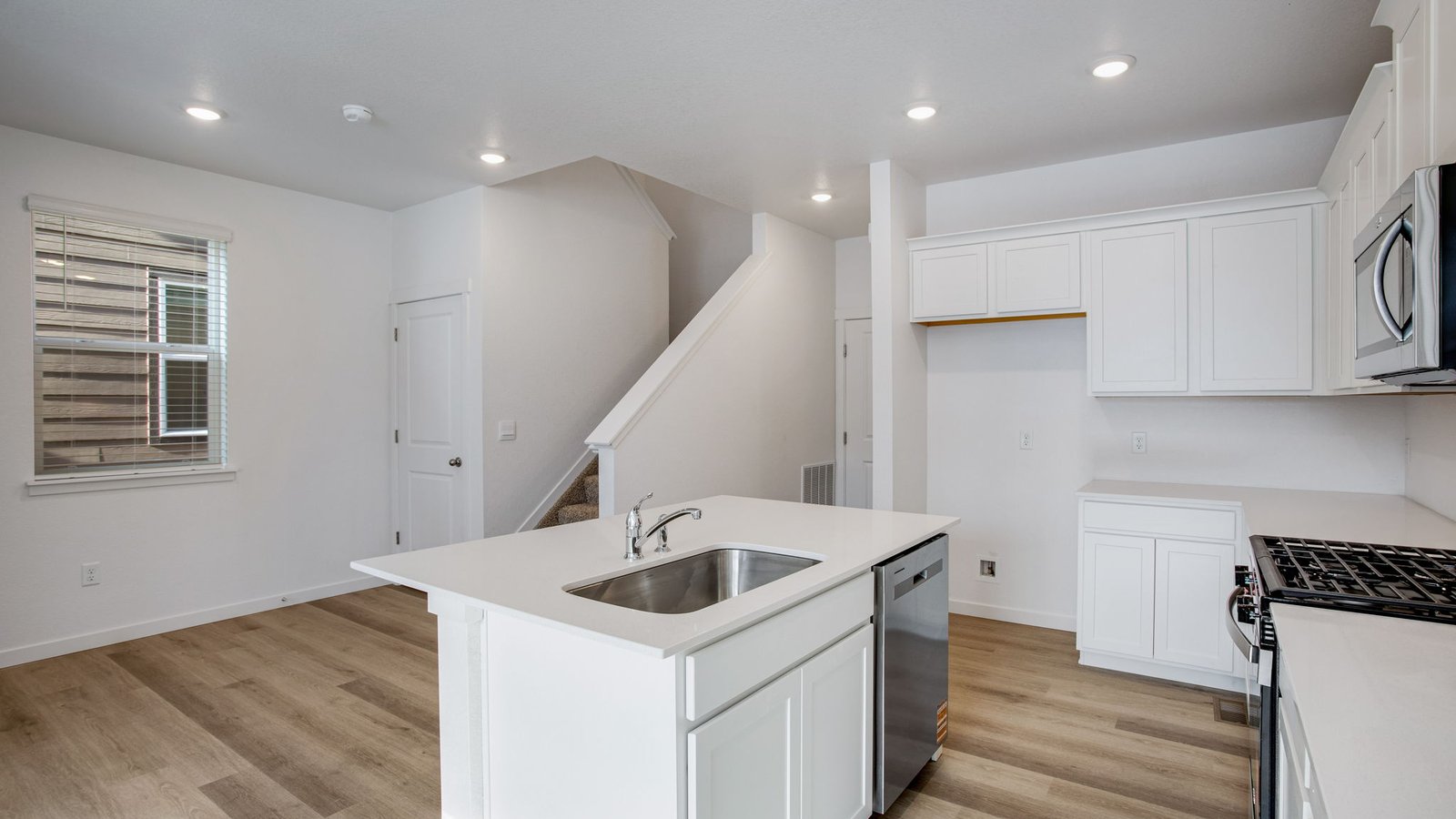 First floor living in new D.R. Horton home