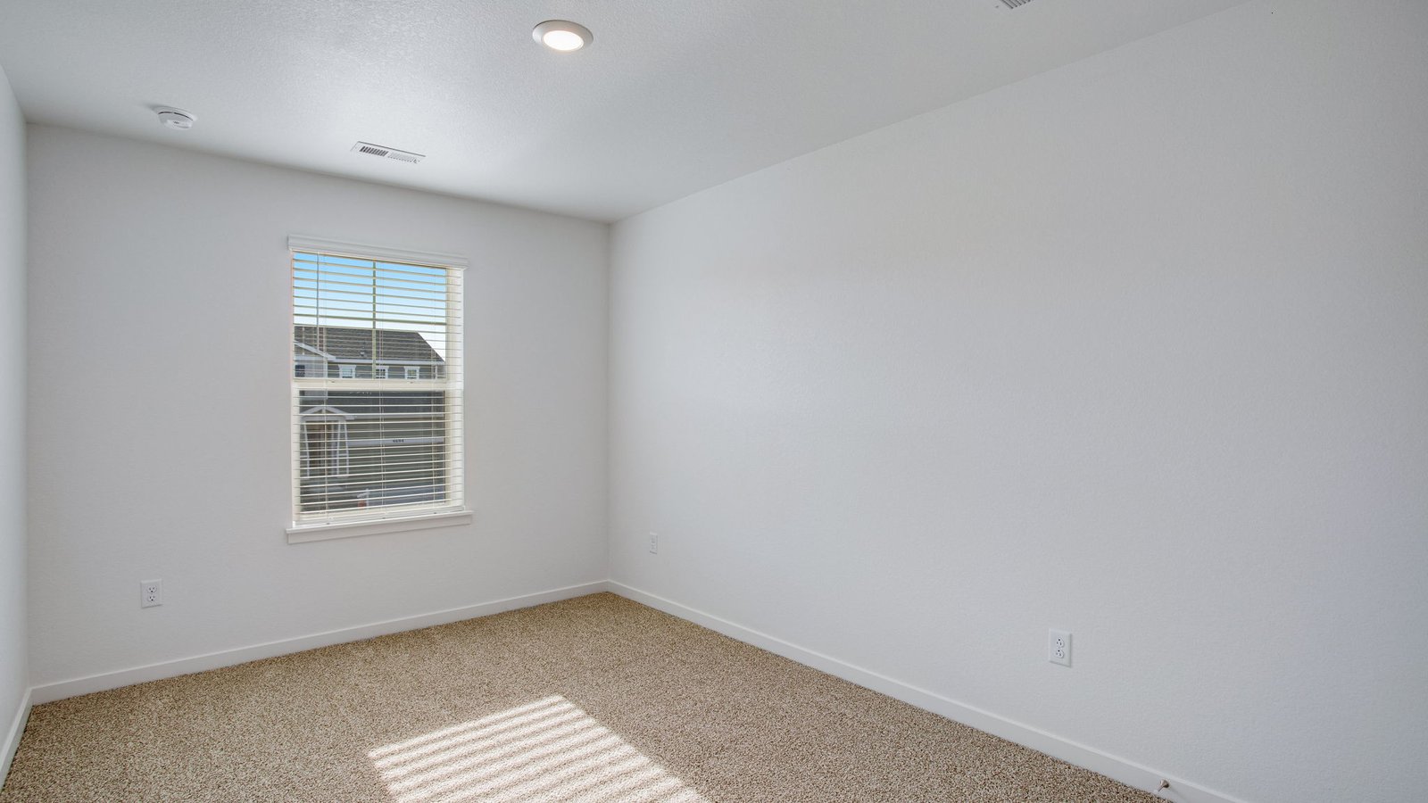 Upstairs bedroom in new D.R. Horton home for sale