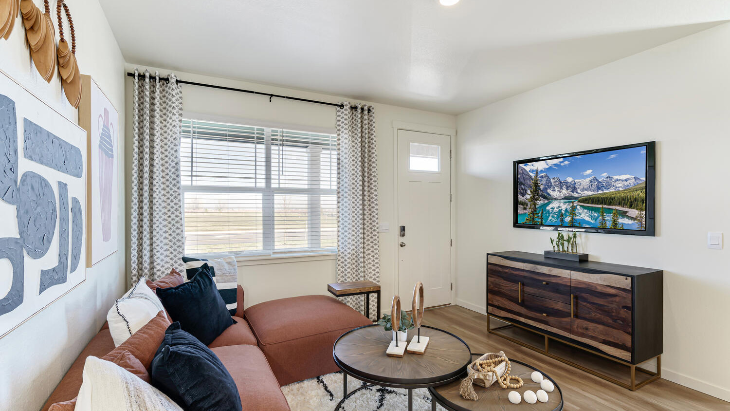 living area in paired home