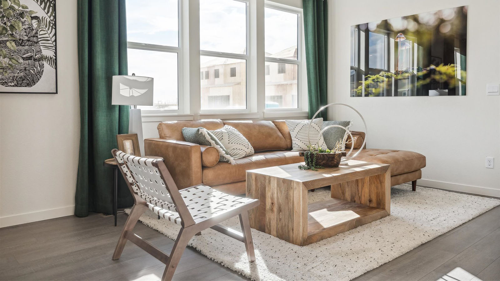 new home in living area