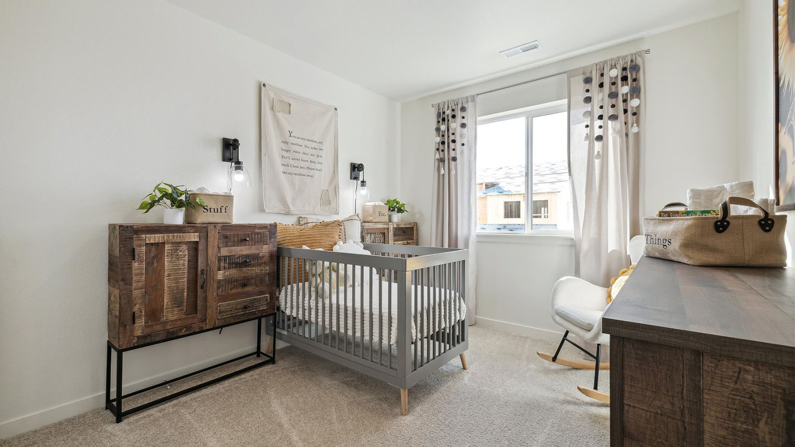 three bedroom in new home