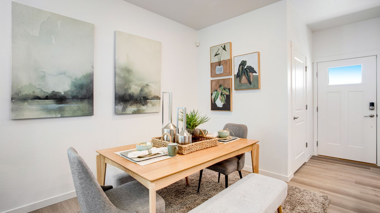 Dining area in the Muirfield floor plan featuring an open layout ideal for family meals and entertaining.