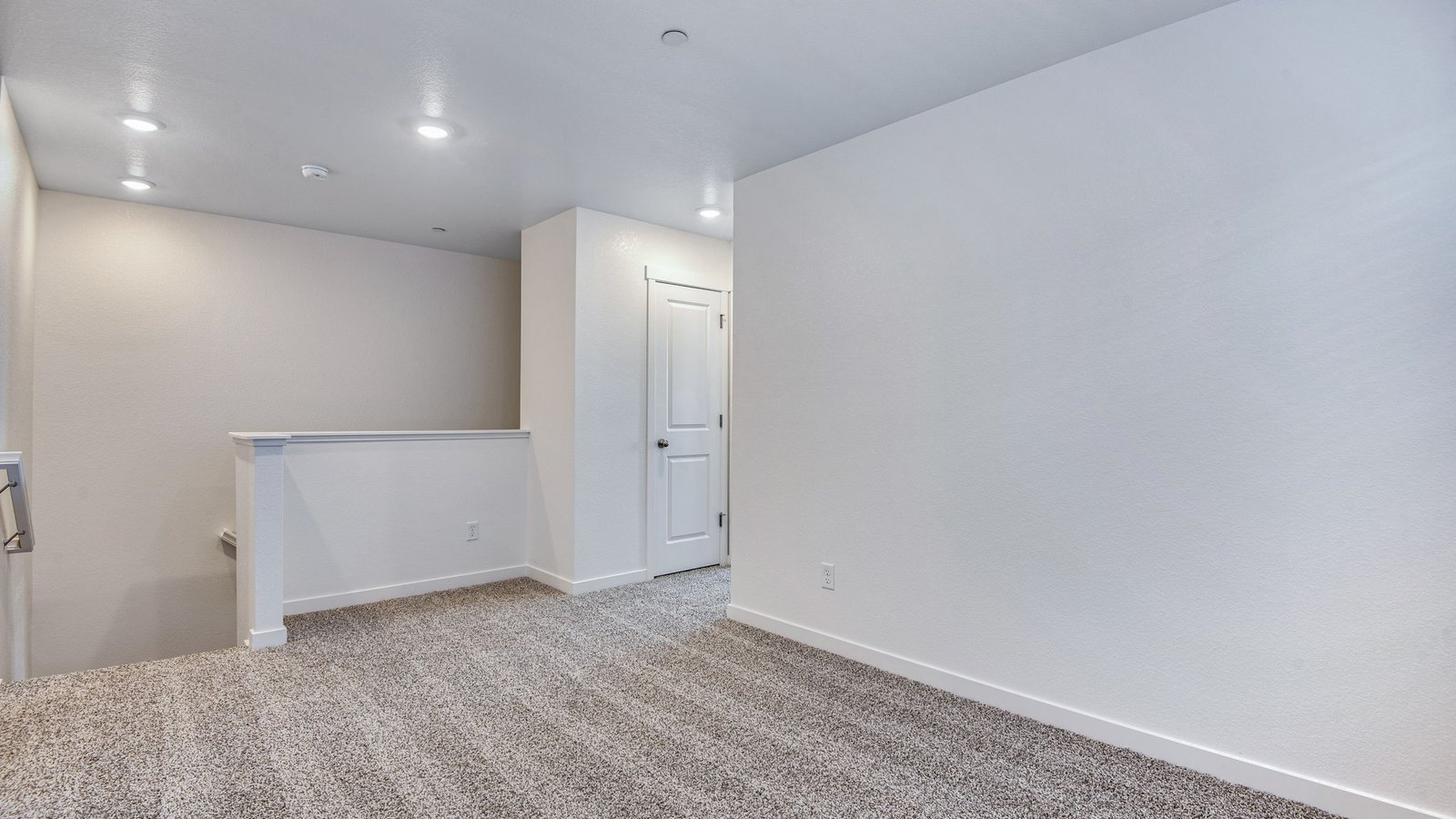 Loft space in upstairs Muirfield floor plan