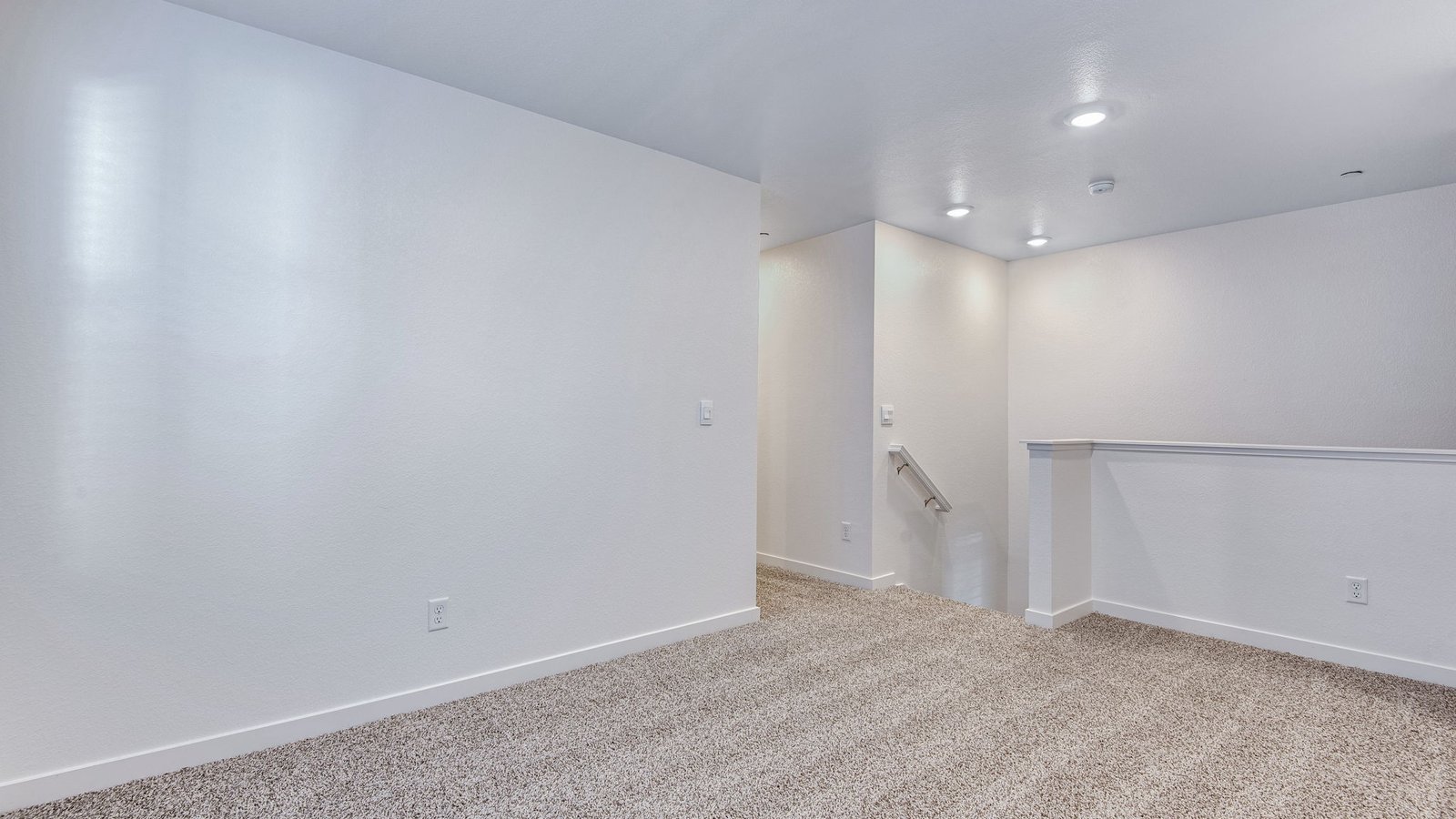 Loft space in upstairs Muirfield floor plan