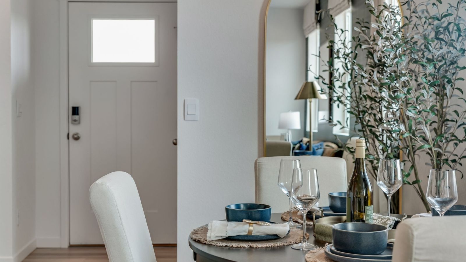 Beautiful dining room in new D.R. Horton paired home in Johnstown, CO