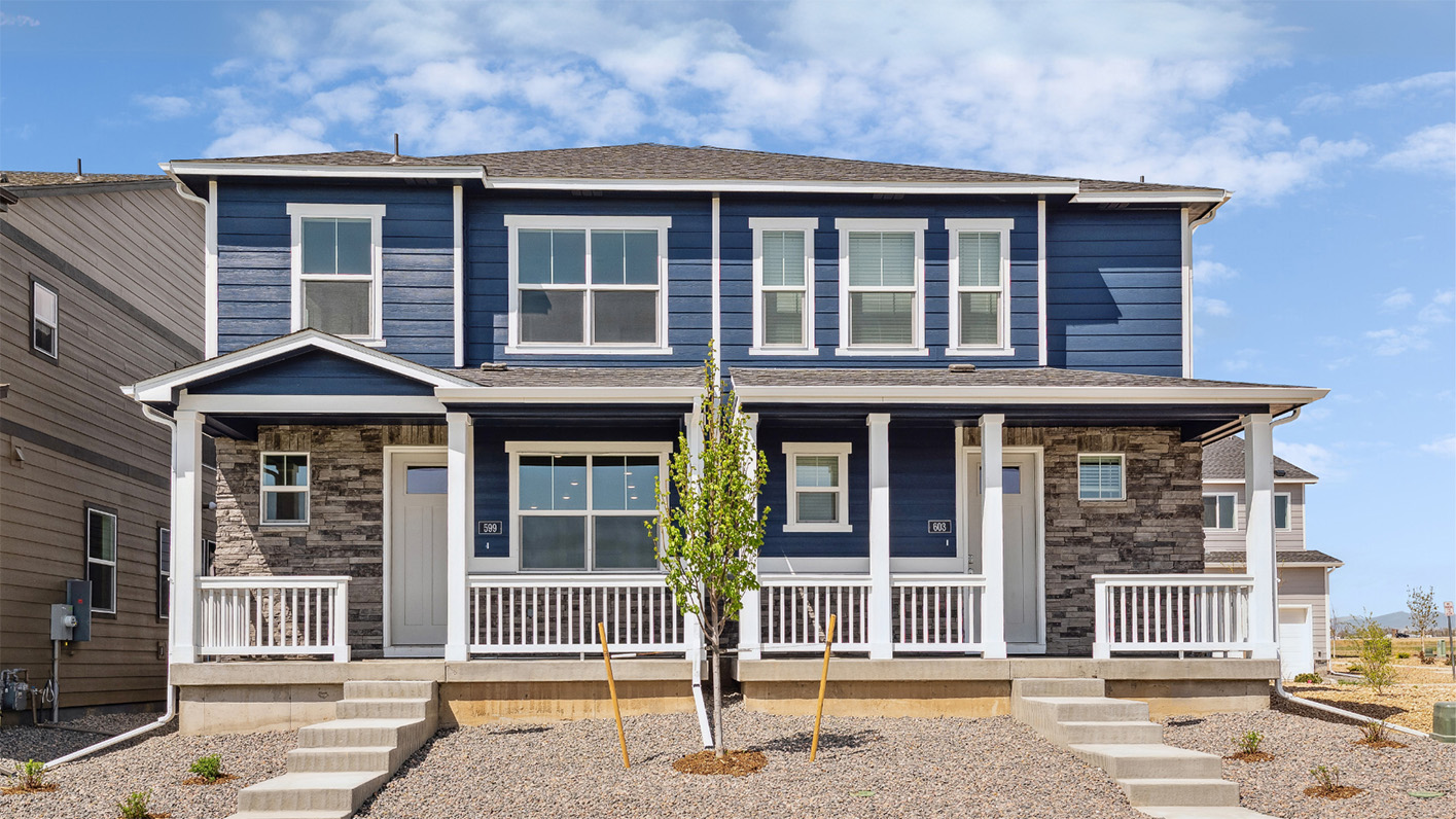 Revere at Johnstown New Home Paired Homes Community