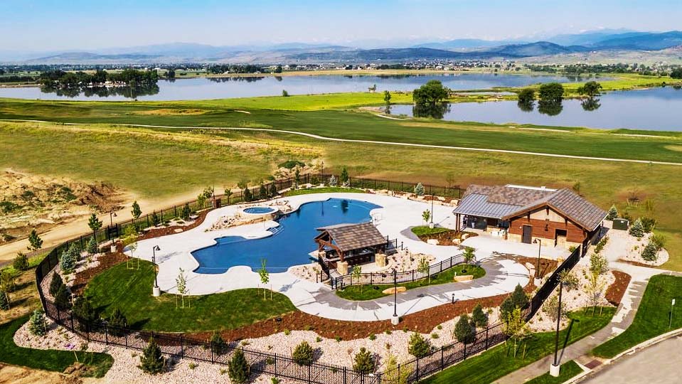 Vantage homeowners have access to TPC Colorado Pool