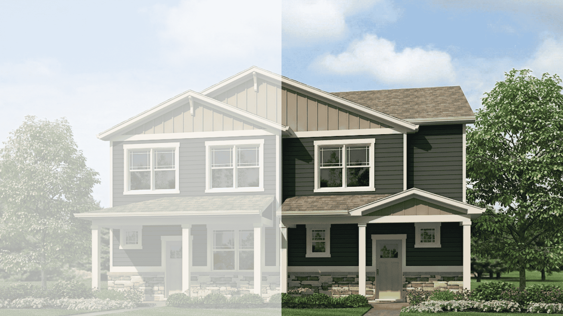 Vantage Muirfield floorplan elevation c