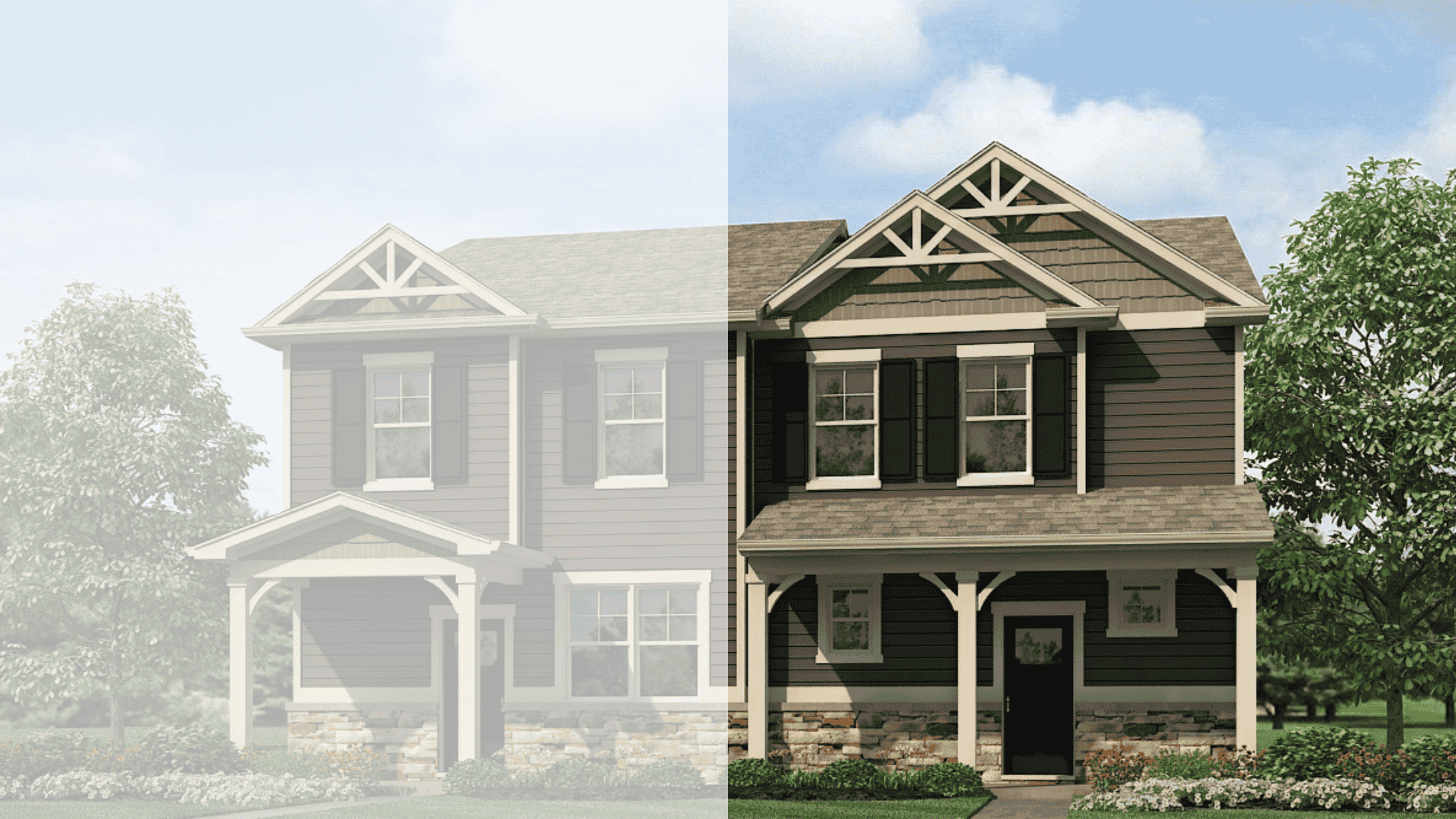 Vantage Muirfield floorplan elevation d