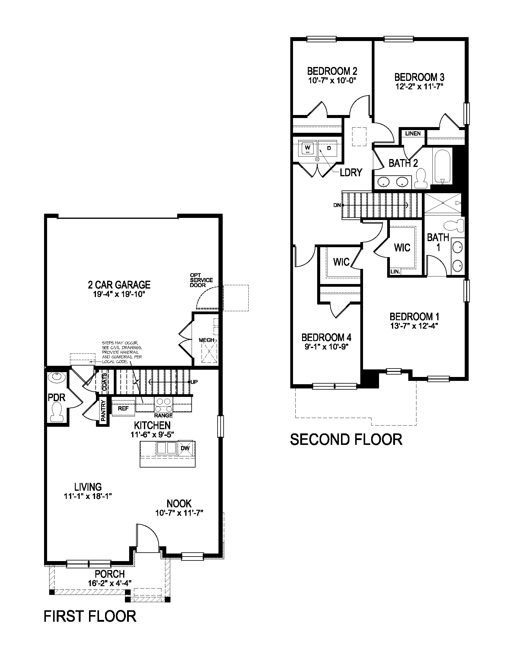 Vail Floorplan by D.R. Horton