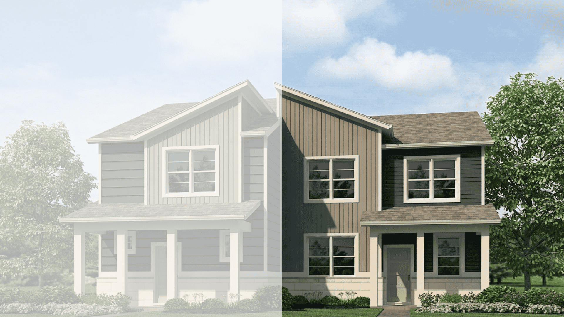 Vantage Vail floorplan elevation E