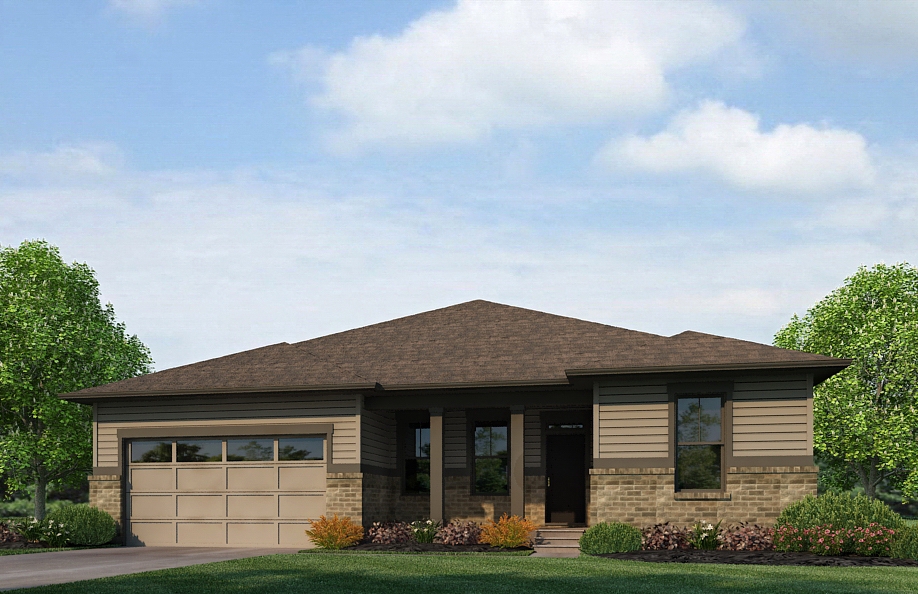 grover elevation b rendering