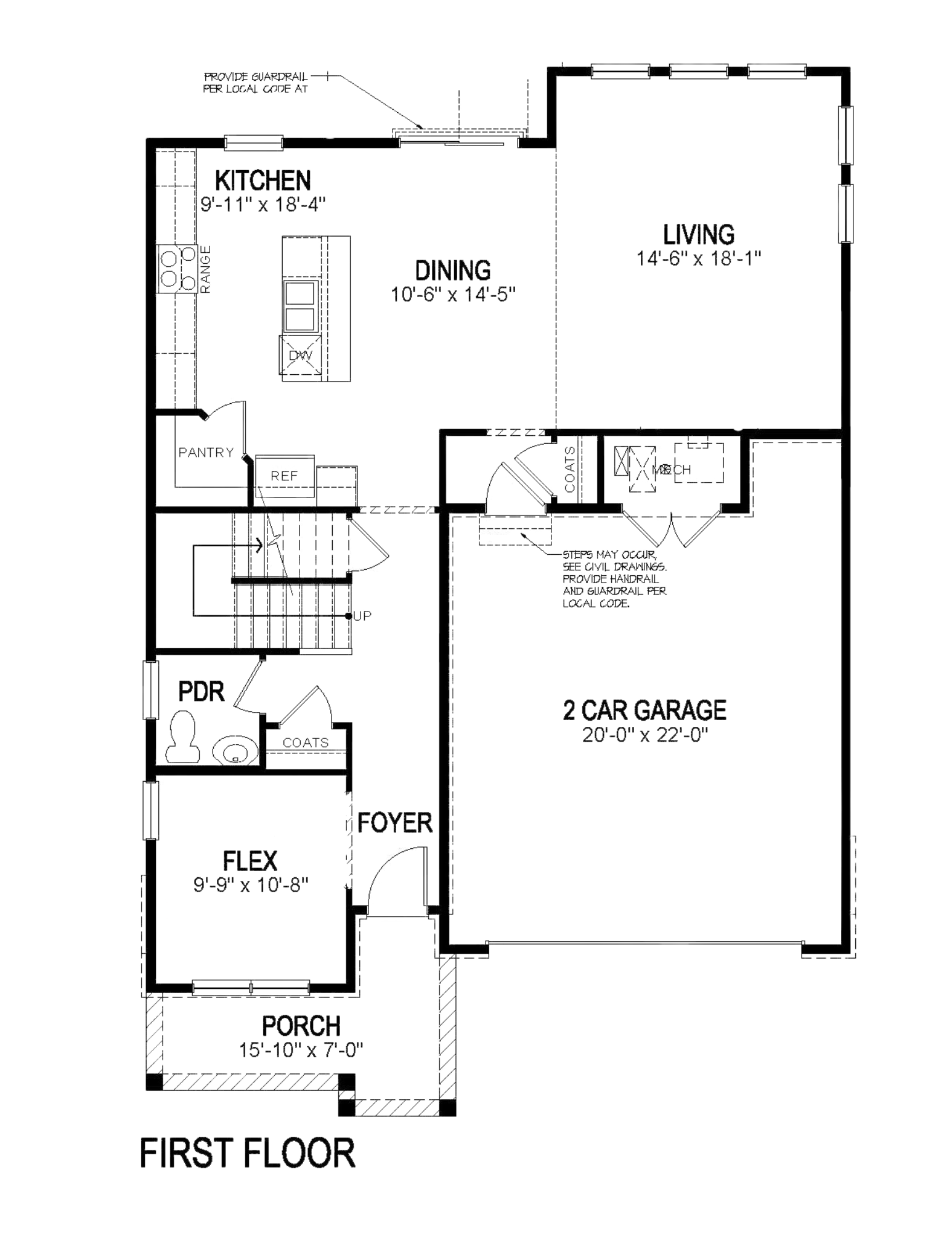 Calhan first floor blackline