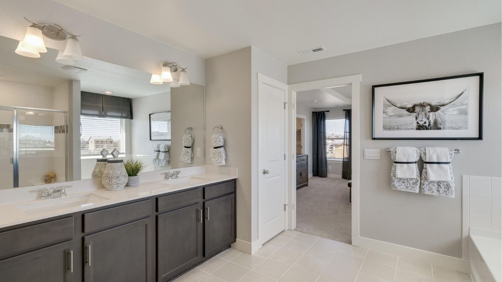 bathroom in new home