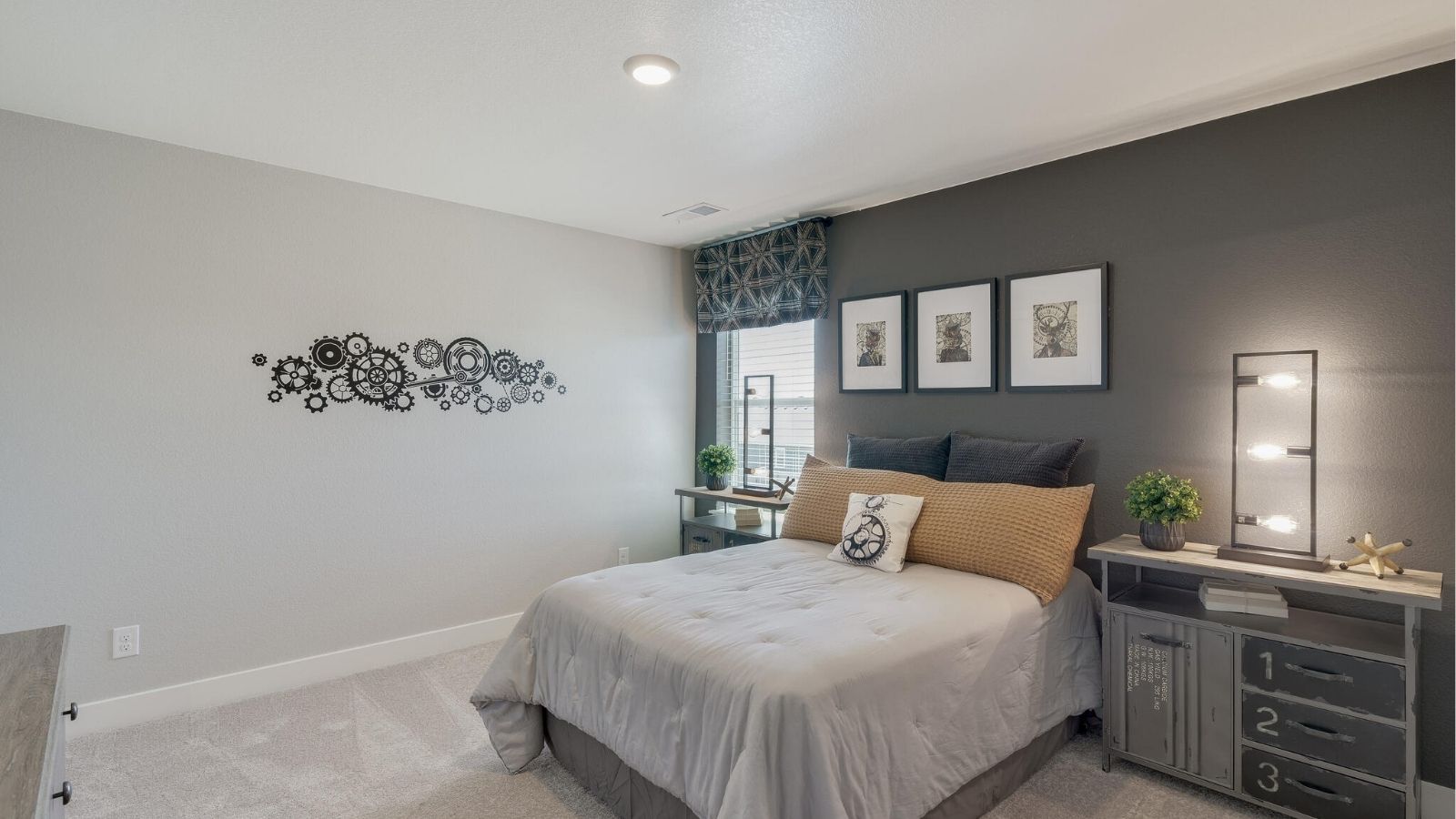 third bedroom in new home