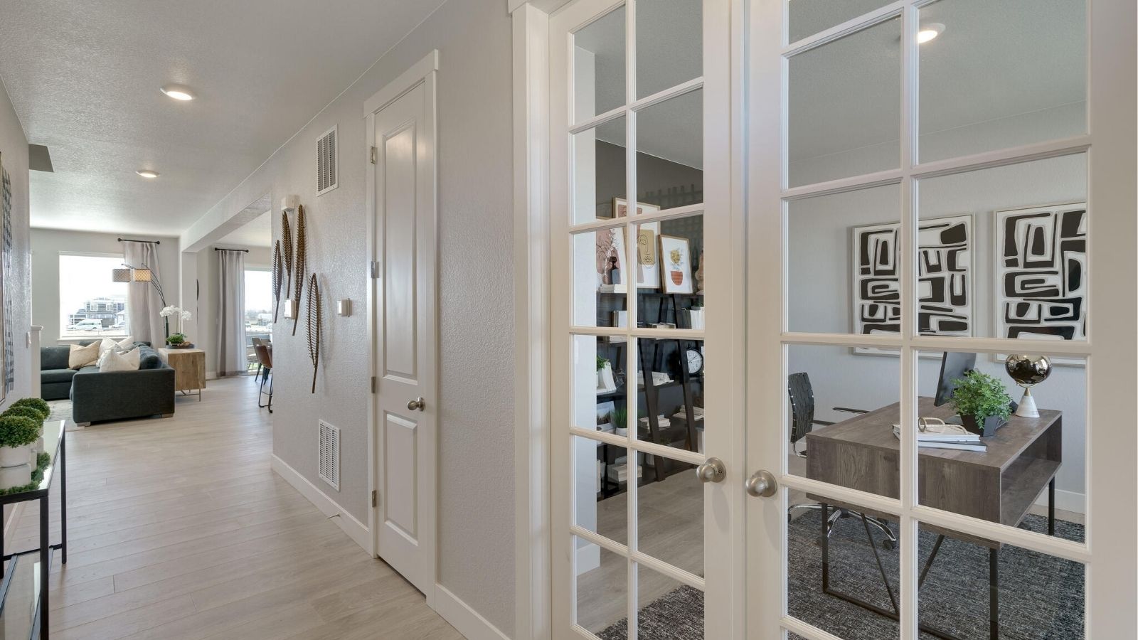 new home with an office