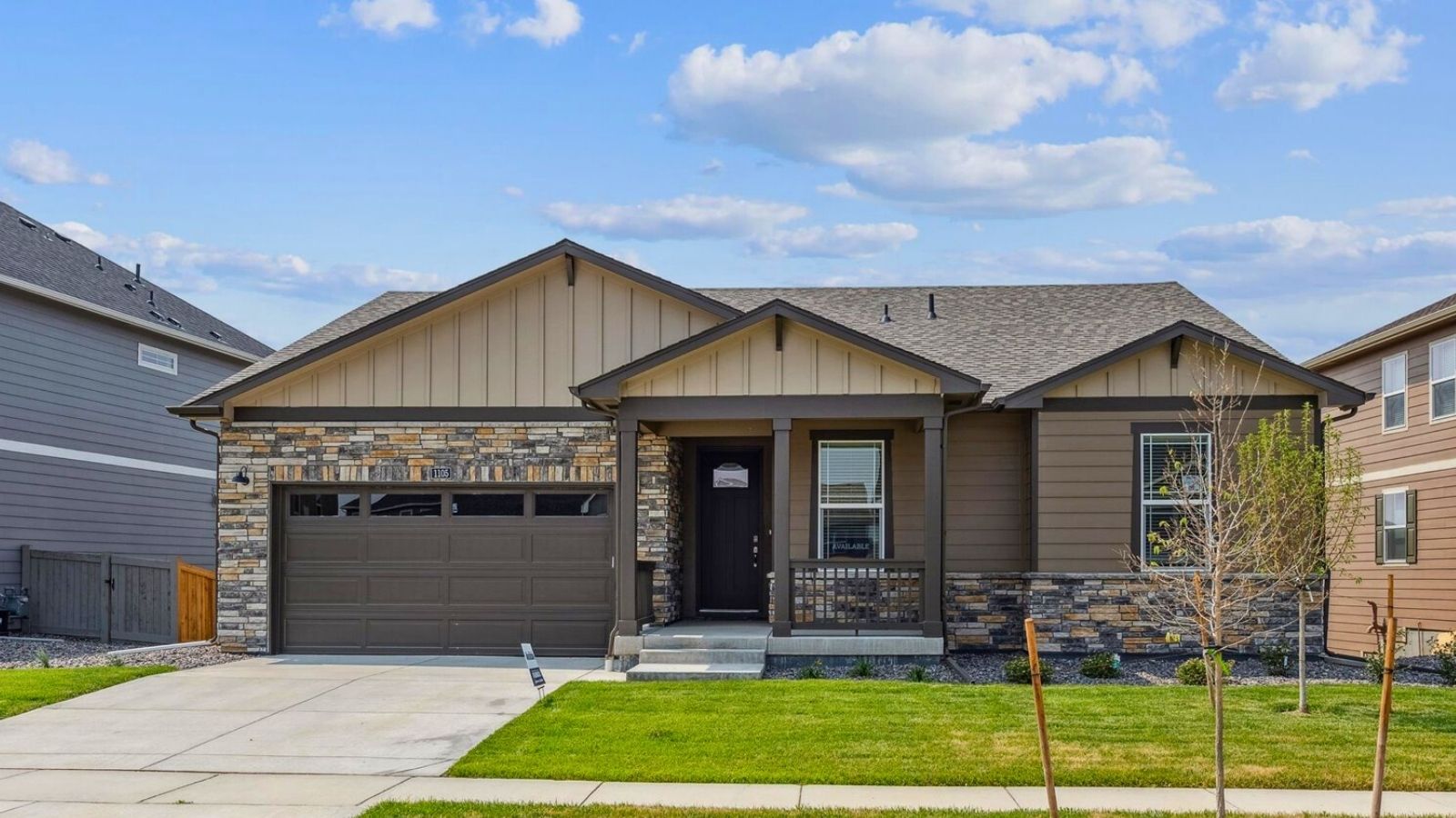 Exterior of D.R. Horton home