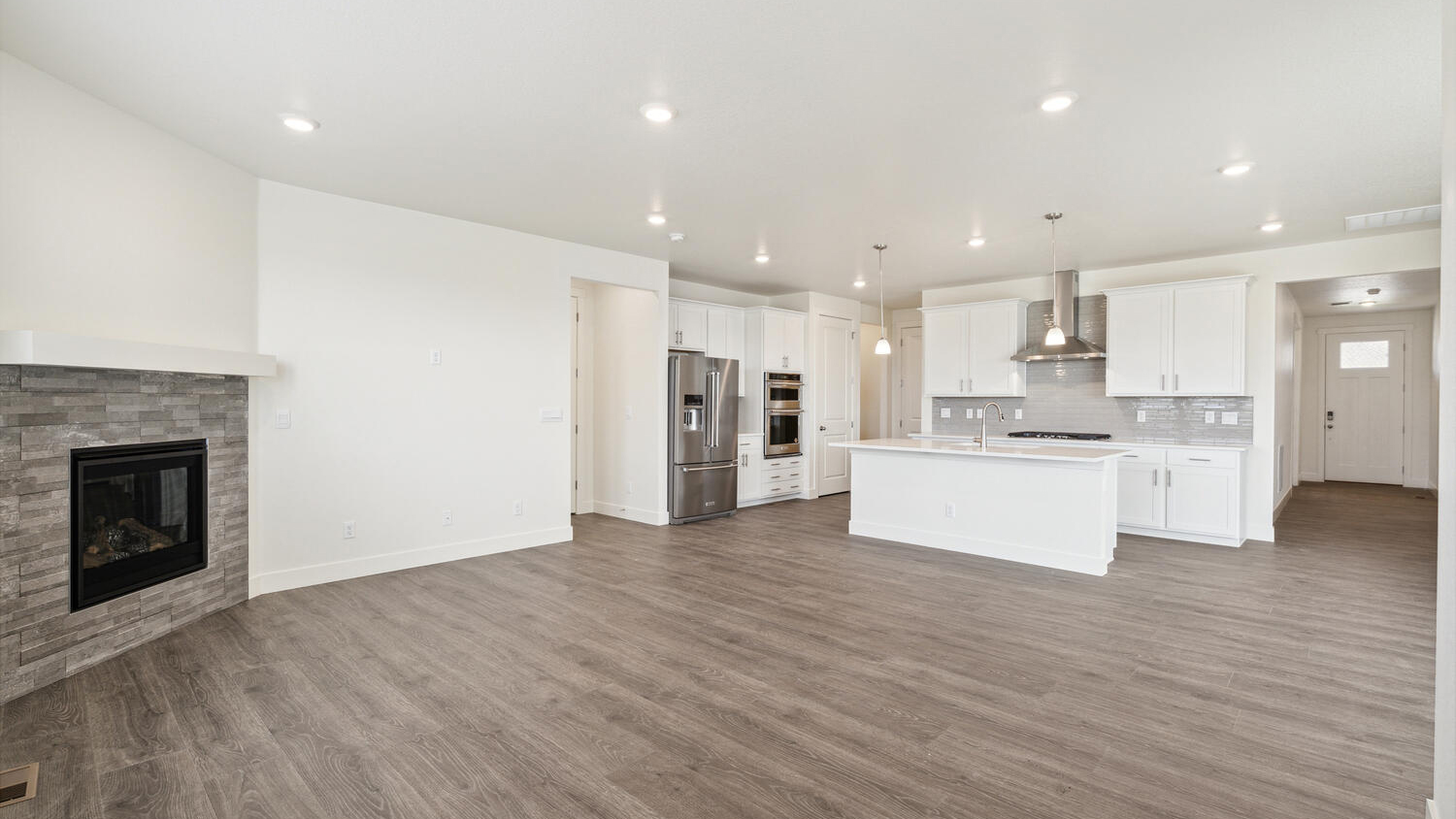 great room in new home
