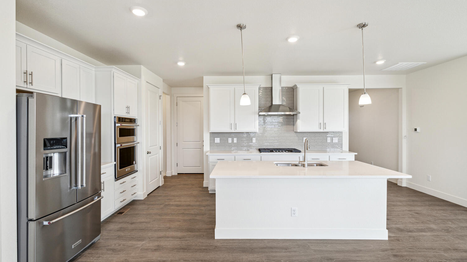 modern gourmet kitchen