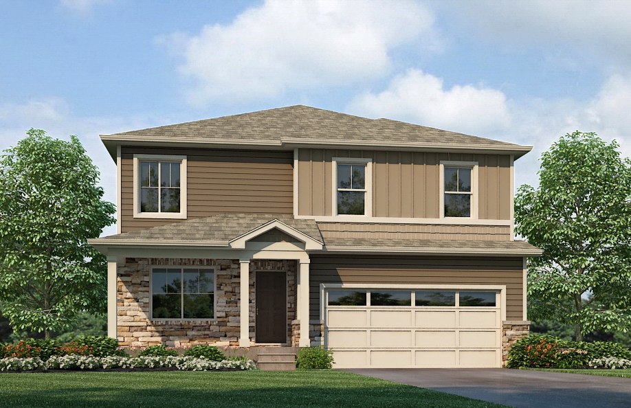 pendleton elevation J3 floorplan renderings