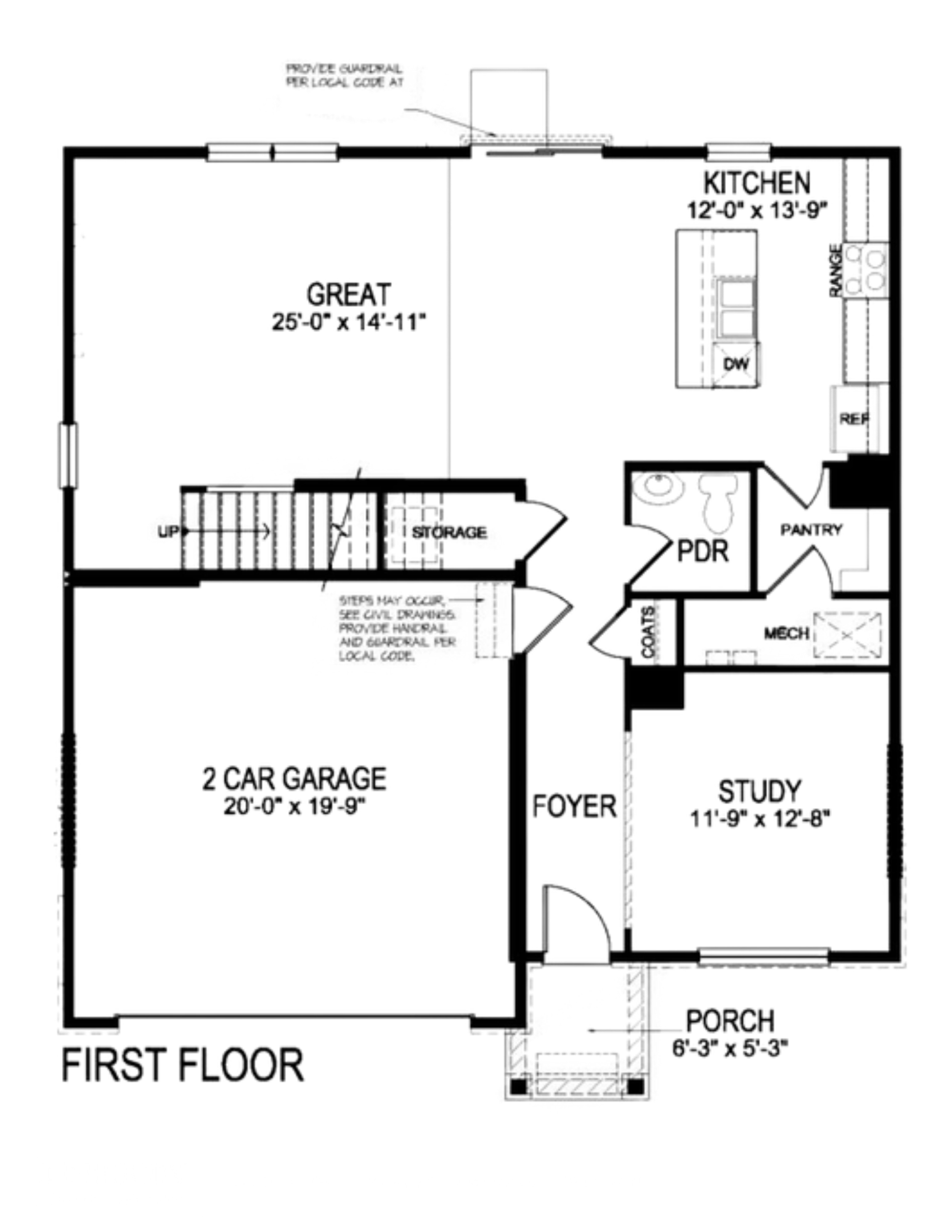 gable first floor blackline