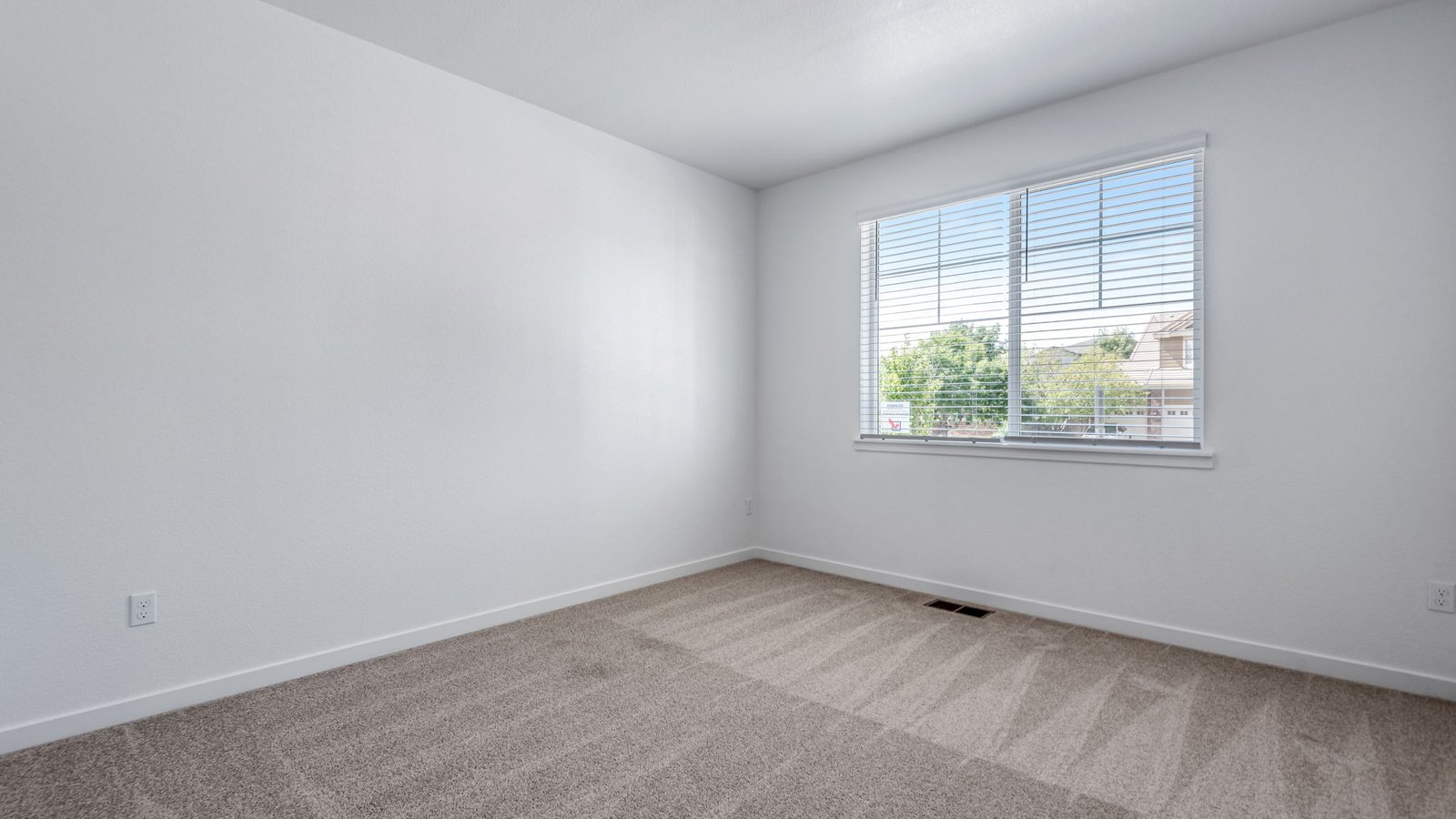 Secondary bedroom in Hennessy Floorplan