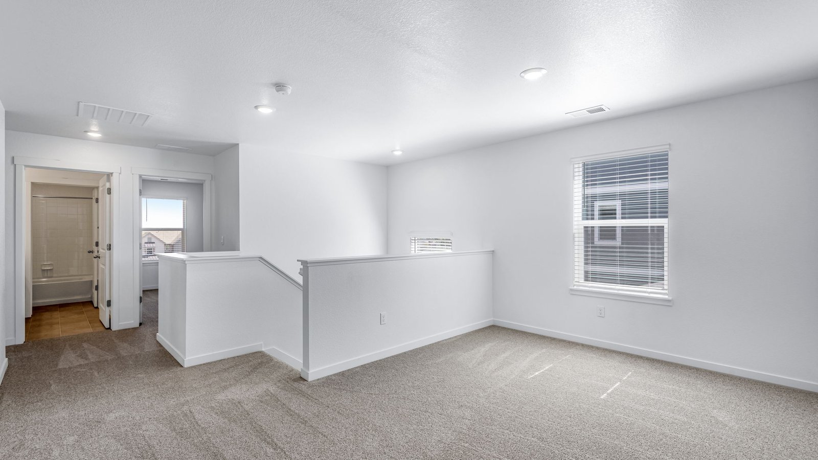 Versatile loft space great for work or play in new home in Brighton Colorado