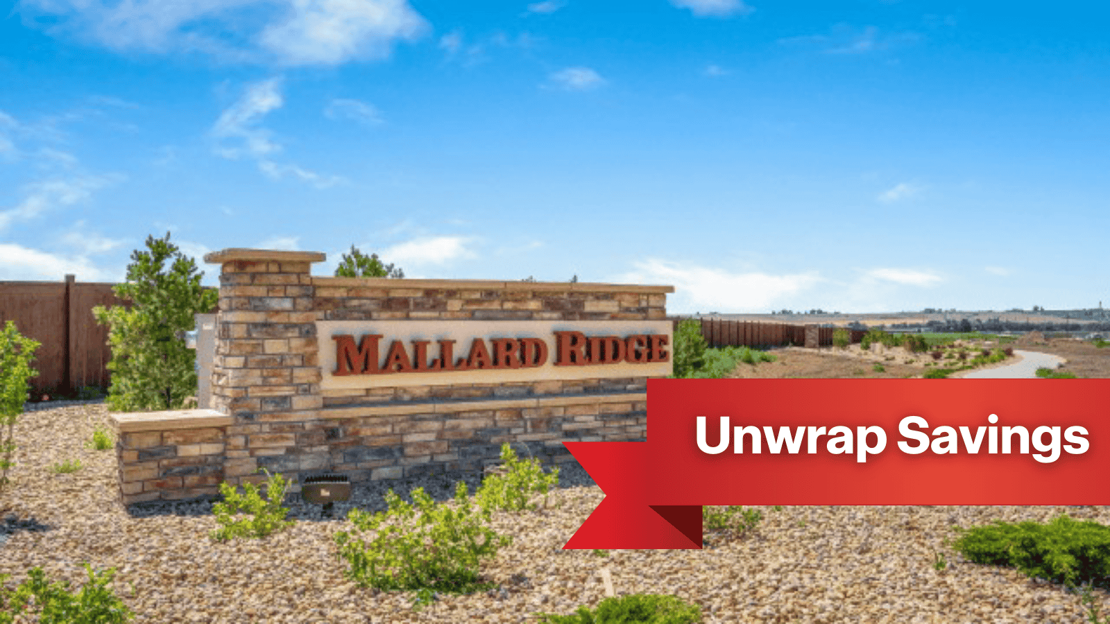 New homes in Johnstown, Colorado at Mallard Ridge by D.R. Horton