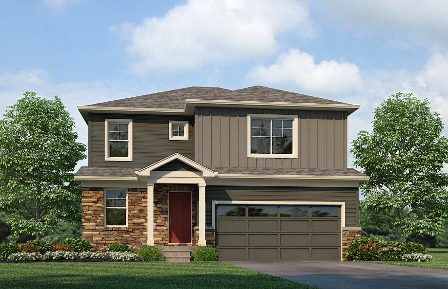New homes in Johnstown, Colorado at Mallard Ridge by D.R. Horton