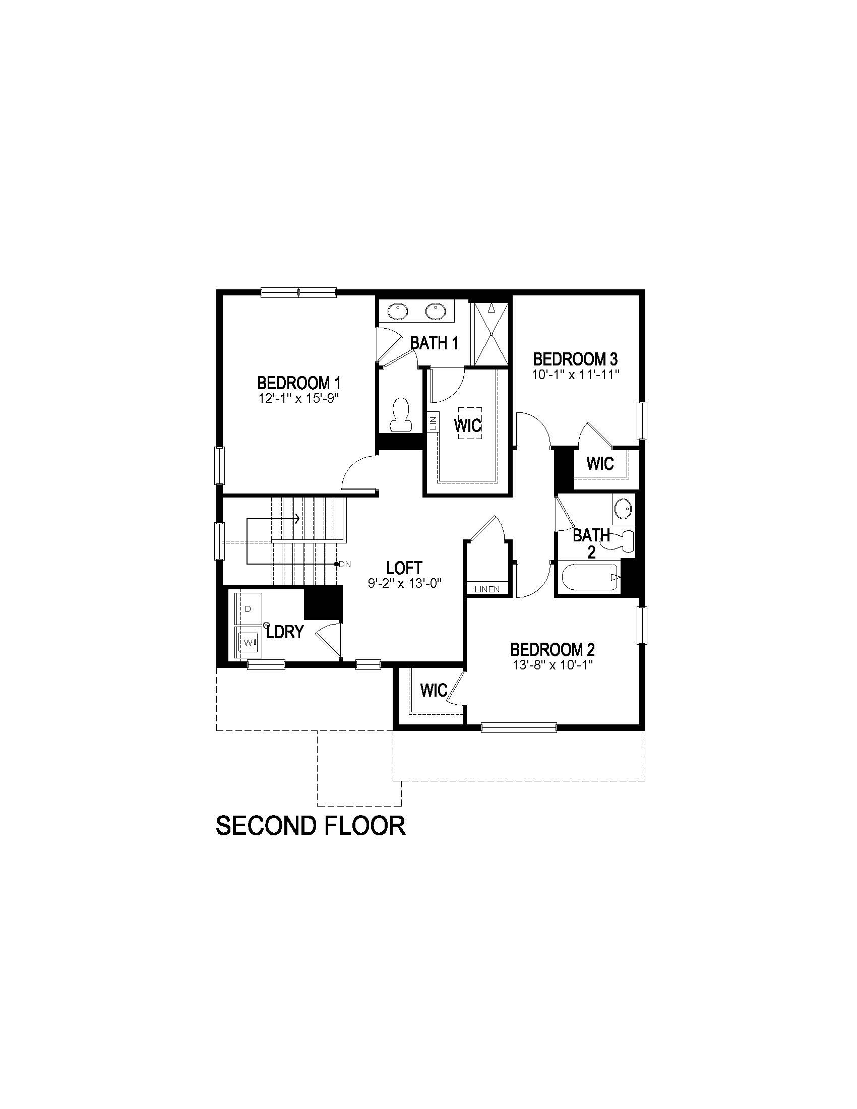 New homes in Johnstown, Colorado at Mallard Ridge by D.R. Horton