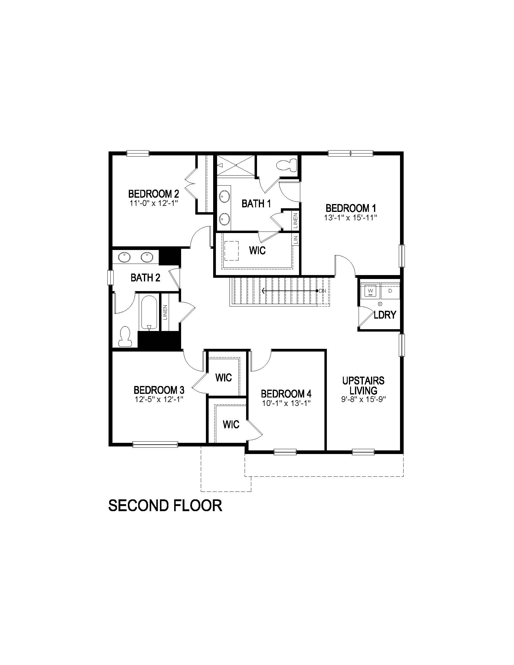 New homes in Johnstown, Colorado at Mallard Ridge by D.R. Horton