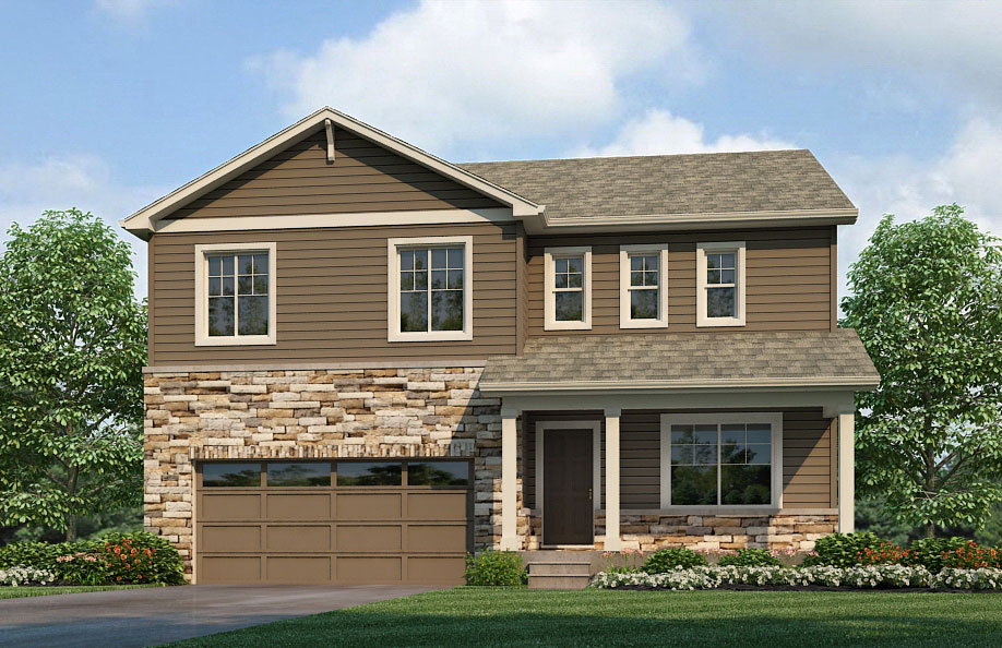 New homes in Johnstown, Colorado at Mallard Ridge by D.R. Horton