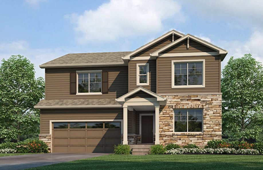 New homes in Johnstown, Colorado at Mallard Ridge by D.R. Horton