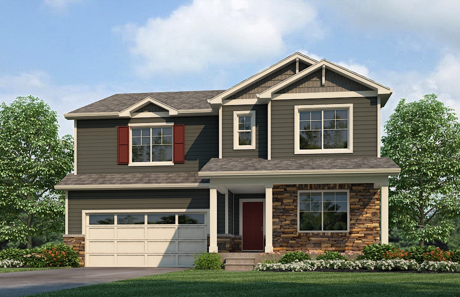 New homes in Johnstown, Colorado at Mallard Ridge by D.R. Horton