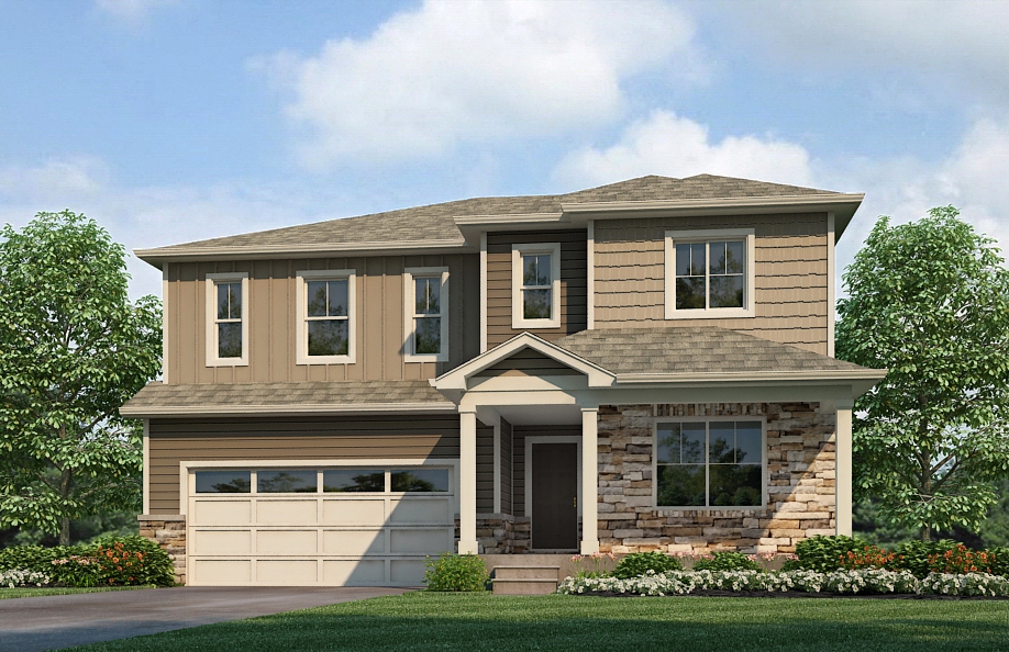 New homes in Johnstown, Colorado at Mallard Ridge by D.R. Horton