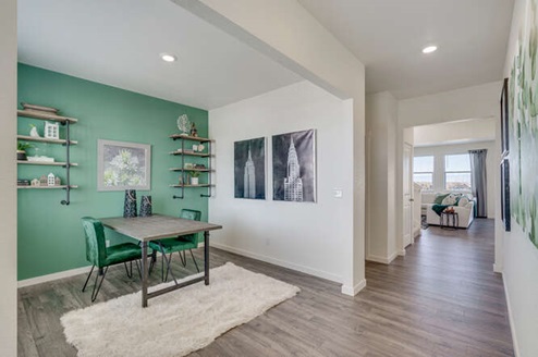 model home office