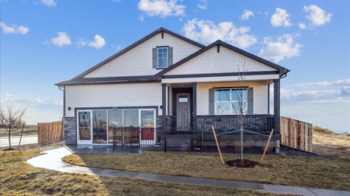 Vista Meadows model home in Fort Lupton, CO